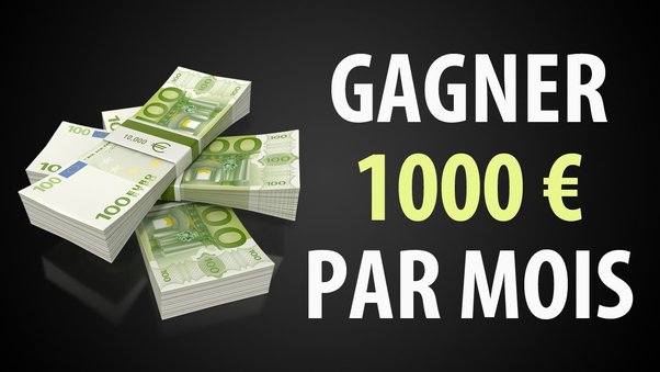 Comment gagner 10000 euros par mois en partant de zéro ?